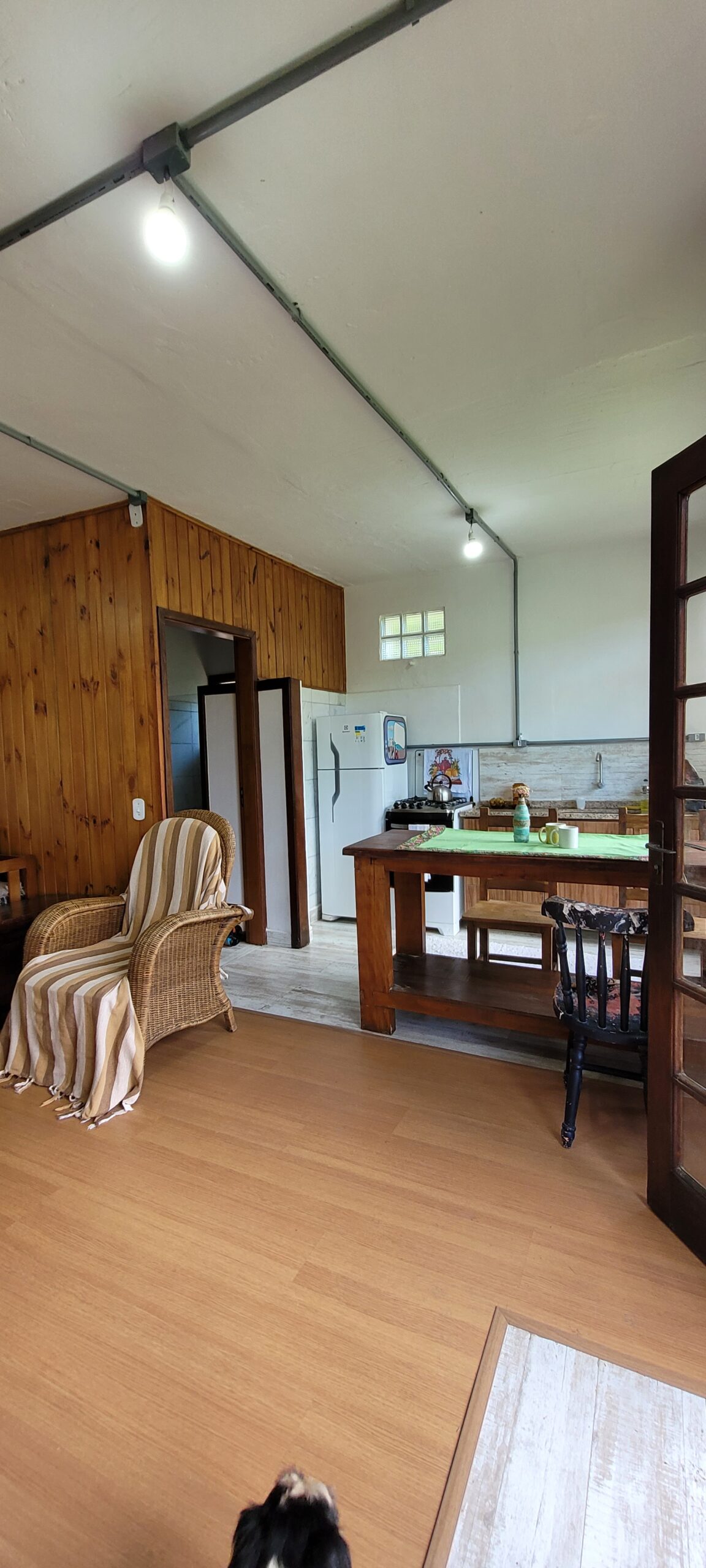 Sala de estar do chalé Sevak 4